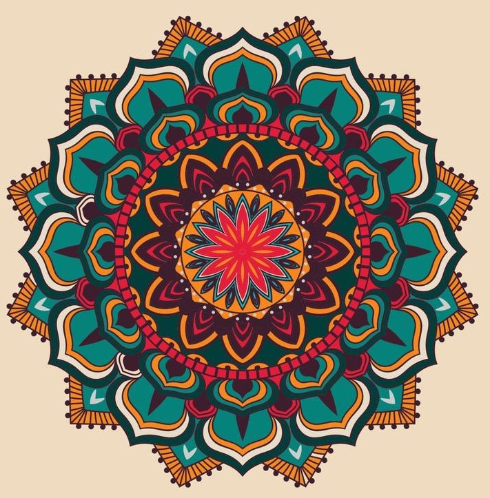 How to Draw a Mandala in Hindi